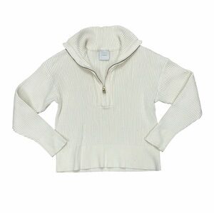 Varley Janie Half Zip True Knit Blend Sweater